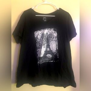 Black Paris shirt